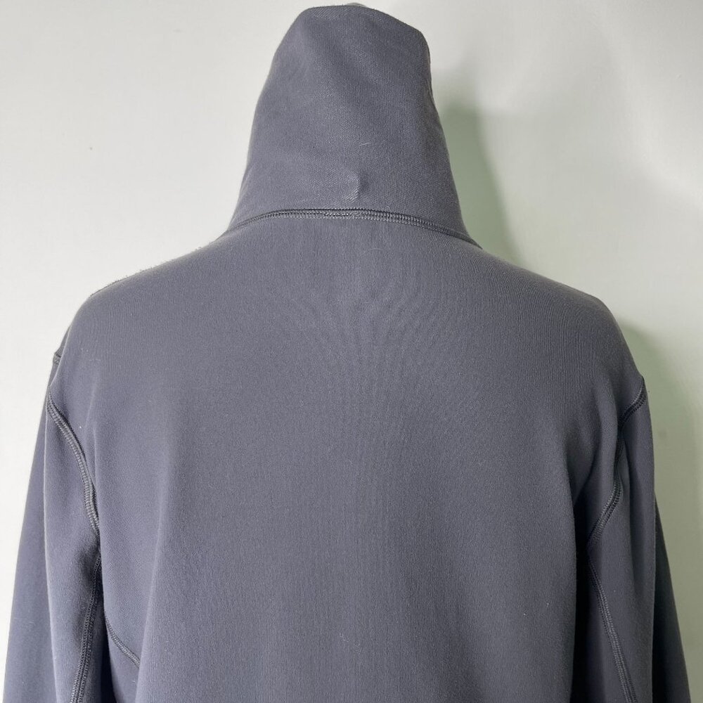 Lululemon Women's Grey In Stride Full Zip Thumbholes Jacket Size 12 - Picture 6 of 13